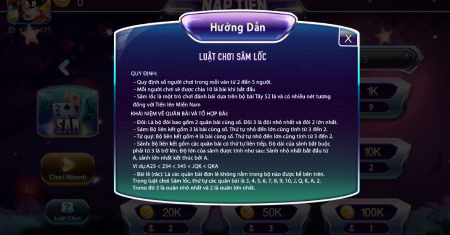 Luật chơi Sâm Lốc chi tiết bạn không thể bỏ qua